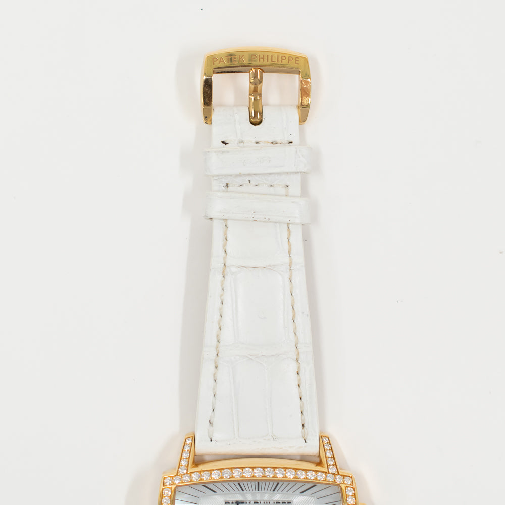 Ladies Gondolo Gemma 37.2mm x 22.4mm Diamond Bezel and Lugs Rose Gold 4991R-001