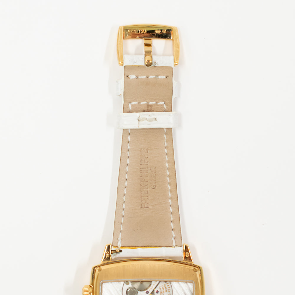 Ladies Gondolo Gemma 37.2mm x 22.4mm Diamond Bezel and Lugs Rose Gold 4991R-001