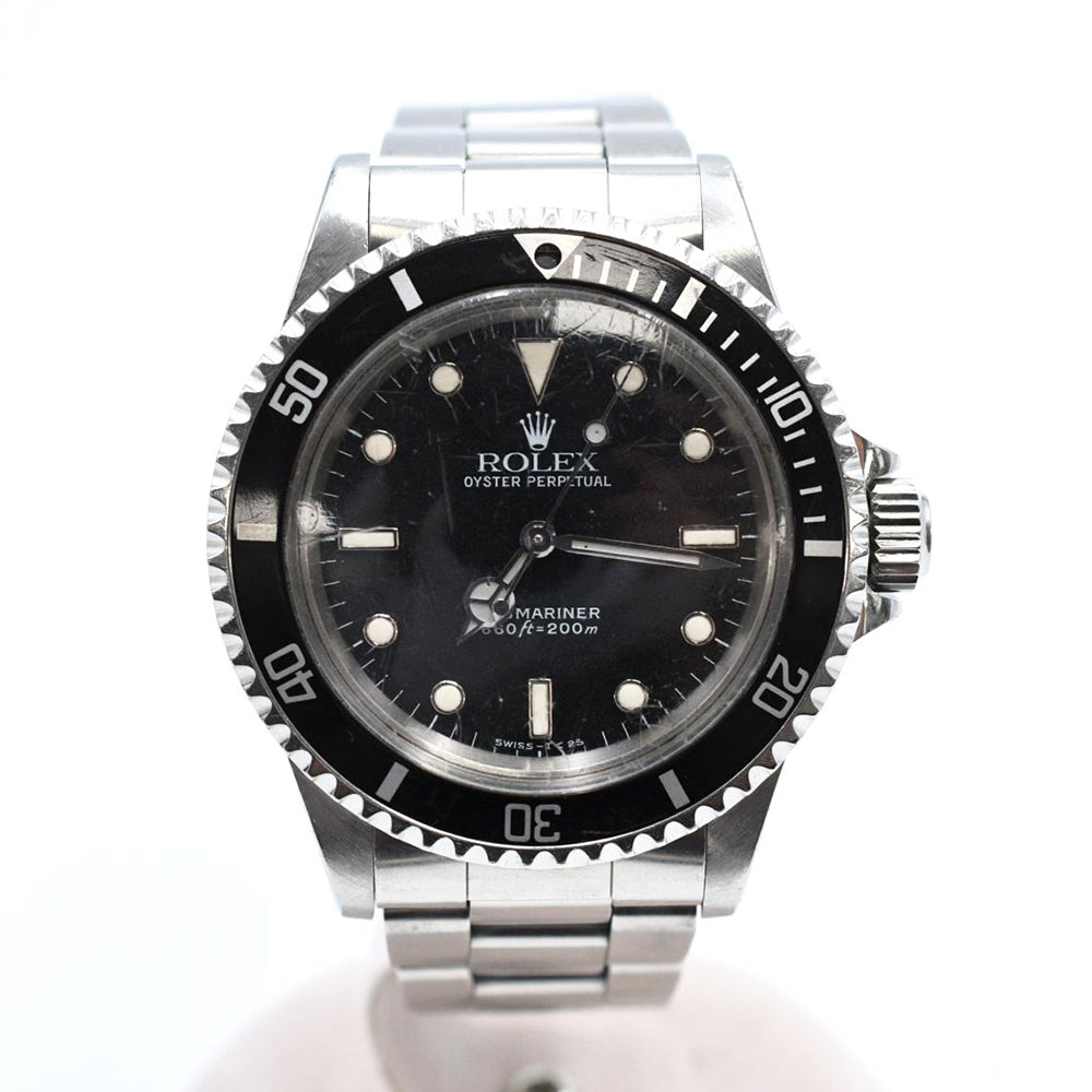 Submariner No Date 40mm Aluminium Bezel Stainless Steel 5513