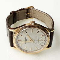 Calatrava 39mm Manual Clou De Paris Rose Gold 6119R-001