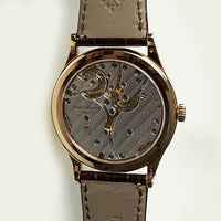 Calatrava 39mm Manual Clou De Paris Rose Gold 6119R-001