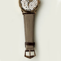 Calatrava 39mm Manual Clou De Paris Rose Gold 6119R-001