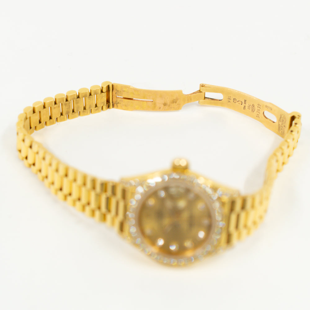 Datejust 26mm Diamond Bezel and Lugs Yellow Gold 69158G