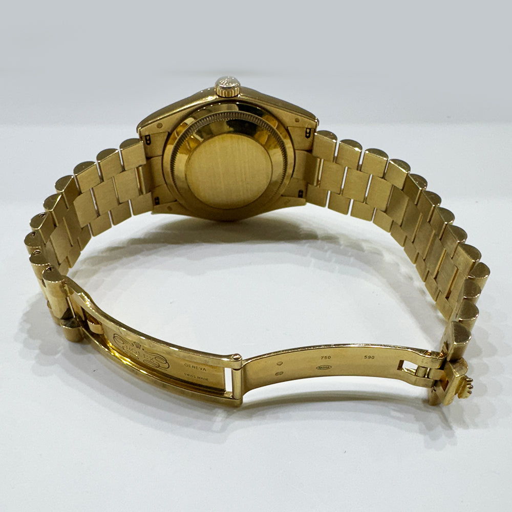 Day-Date President 36mm Yellow Gold Fluted Bezel 118238MR