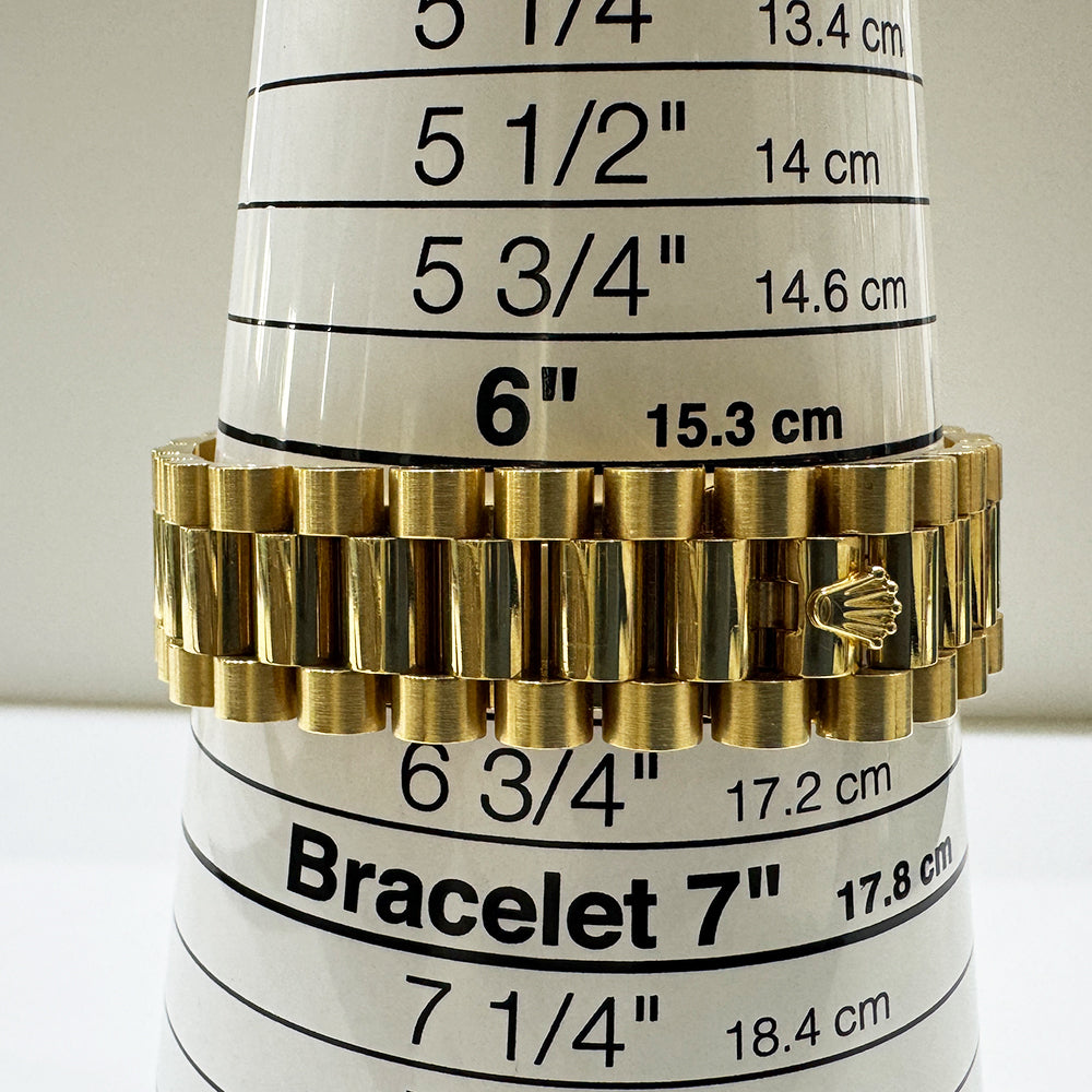 Day-Date President 36mm Yellow Gold Fluted Bezel 118238MR