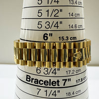 Day-Date President 36mm Yellow Gold Fluted Bezel 118238MR