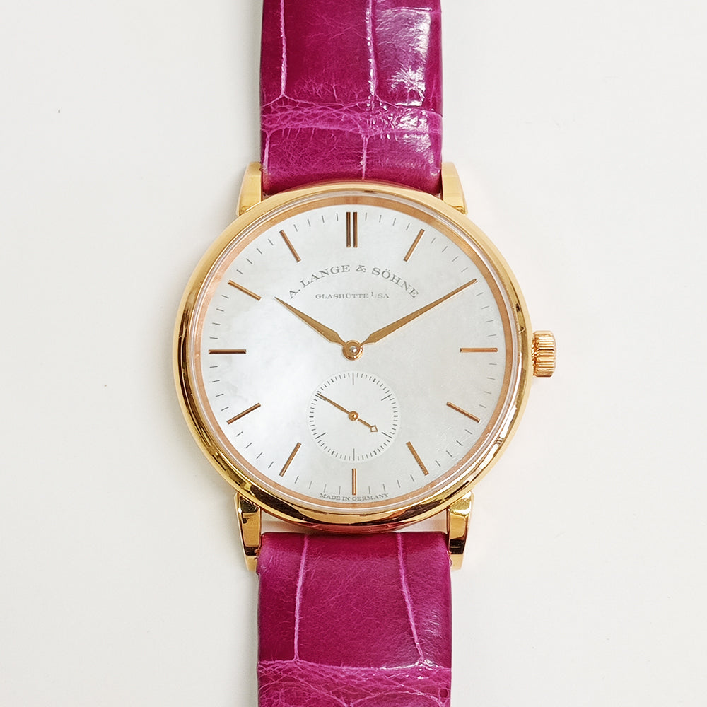 Saxonia 35mm Rose Gold Manually Winding 219.043