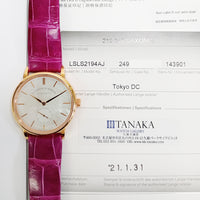 Saxonia 35mm Rose Gold Manually Winding 219.043
