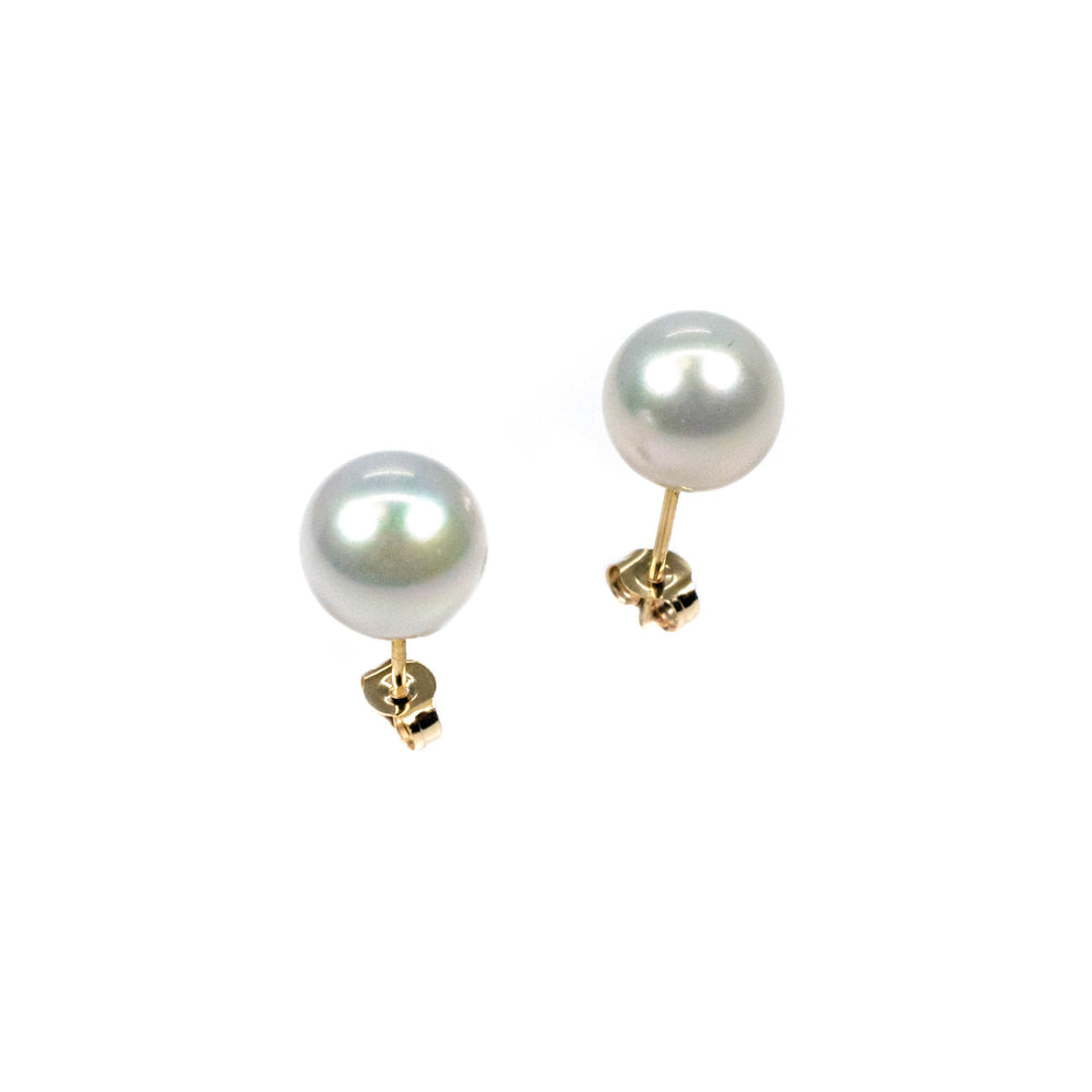 14kt yg 7.5-8mm Akoya Pearl St