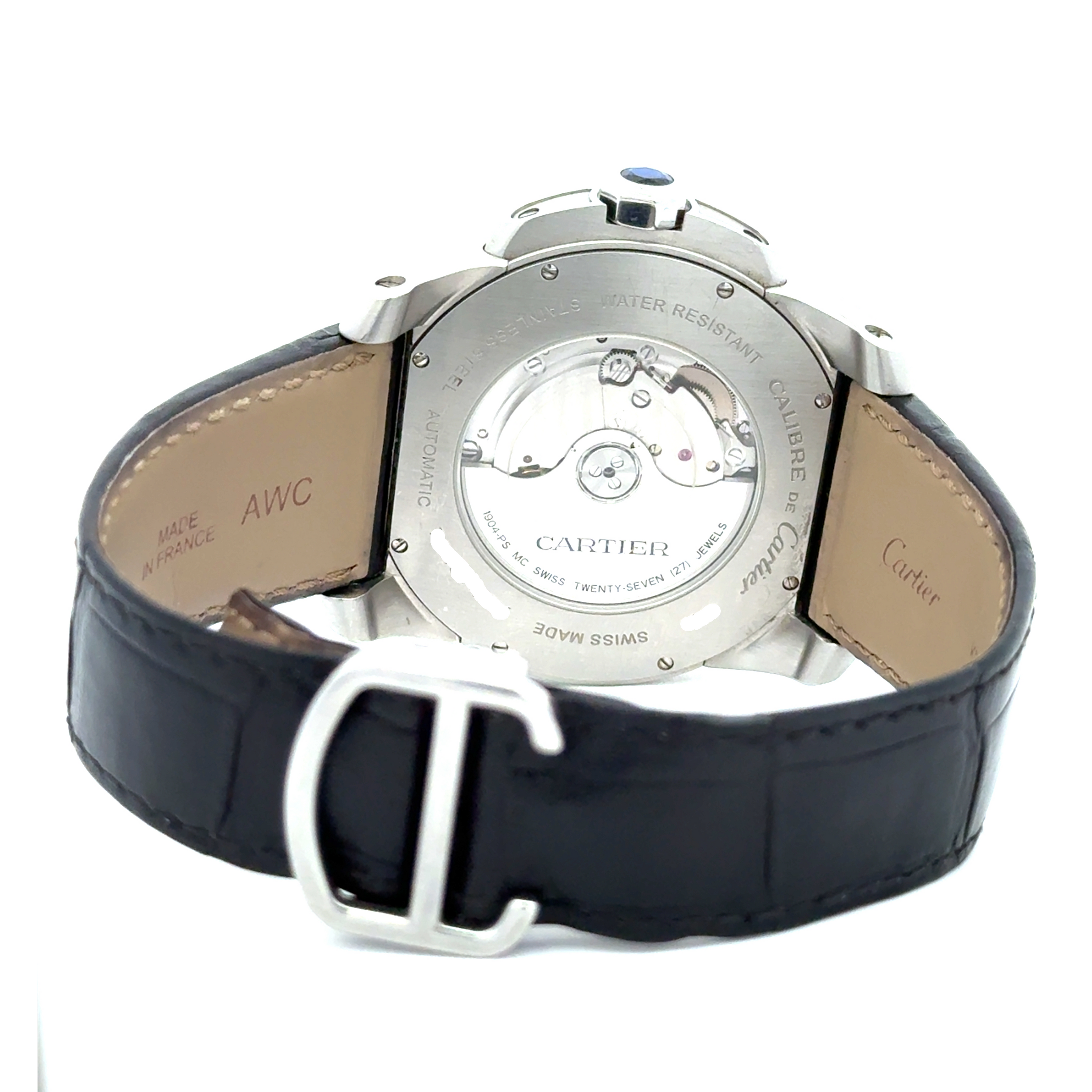 Pre-Owned Cartier Calibre de Cartier Automatic W7100037 42mm Box & Papers