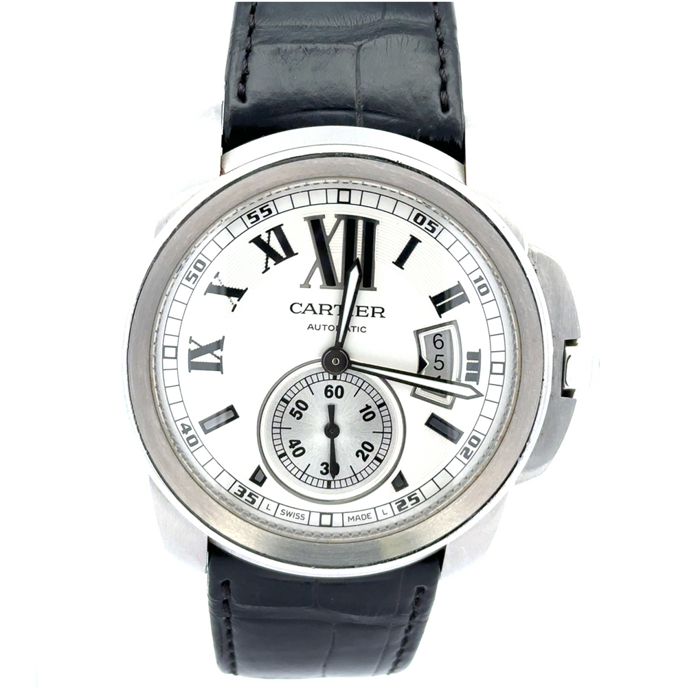 Pre-Owned Cartier Calibre de Cartier Automatic W7100037 42mm Box & Papers