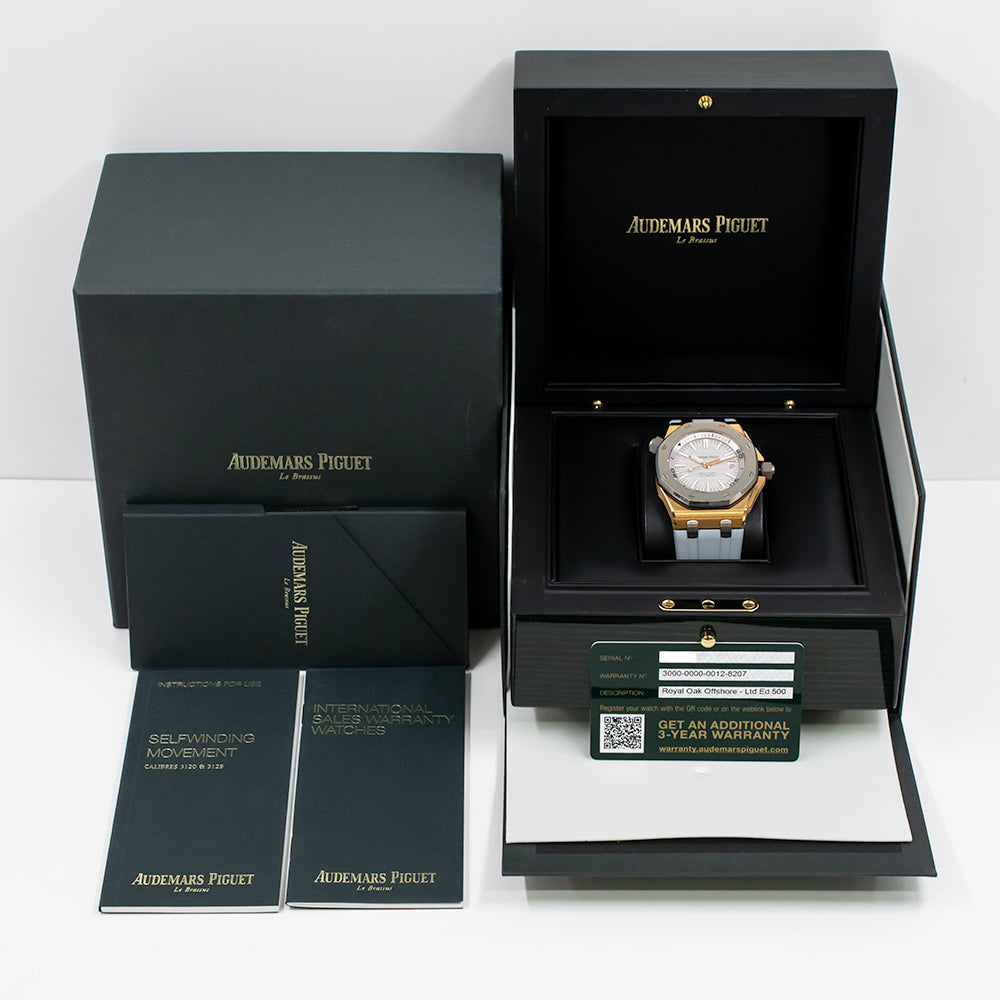 Royak Oak Offshore "Japan" Diver 42mm Rose Gold - Limited Edition of  500 15711OI.OO.A006CA.01