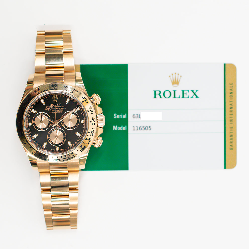 Daytona Rose Gold 116505