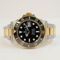Submariner Date 41mm Black Ceramic Bezel Steel and Yellow Gold 126613LN