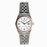 Land-Dweller 36mm Steel and White Gold 127234