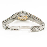 Land-Dweller 36mm Steel and White Gold 127234