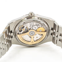 Land-Dweller 36mm Steel and White Gold 127234