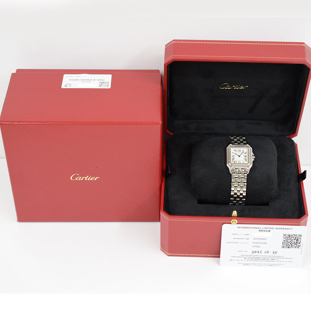 Panthère de Cartier 27mm Stainless Steel Quartz WSPN0007