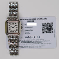Panthère de Cartier 27mm Stainless Steel Quartz WSPN0007