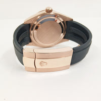 Sky-Dweller Rubber Strap Rose Gold 336235