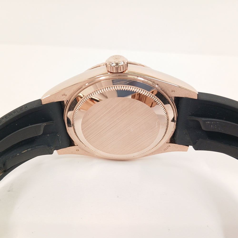 Sky-Dweller Rubber Strap Rose Gold 336235