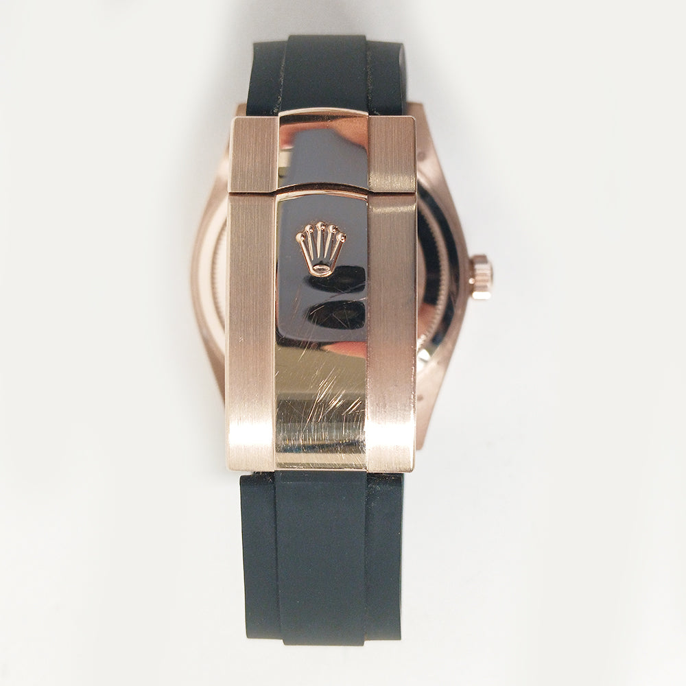 Sky-Dweller Rubber Strap Rose Gold 336235
