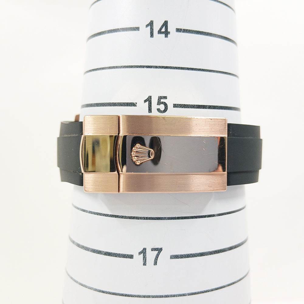 Sky-Dweller Rubber Strap Rose Gold 336235