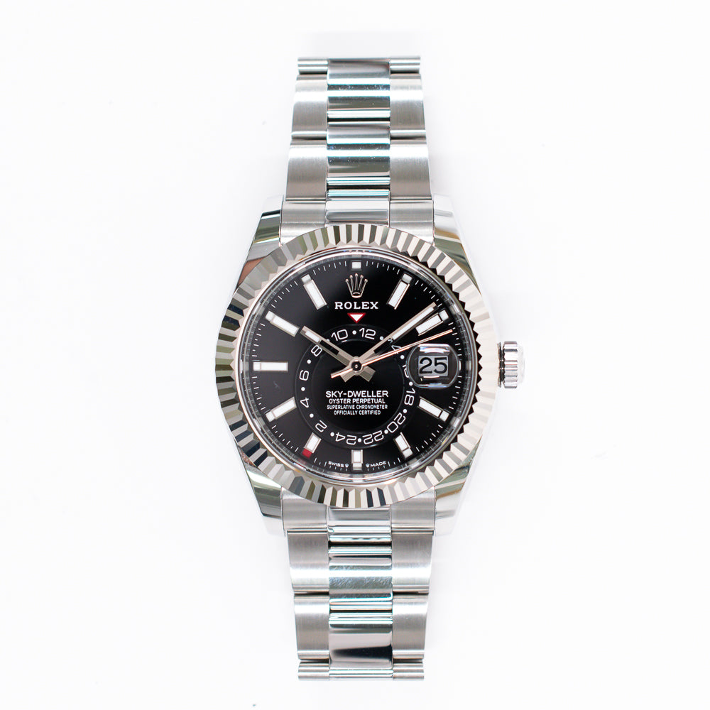 Sky-Dweller Steel and White Gold 336934
