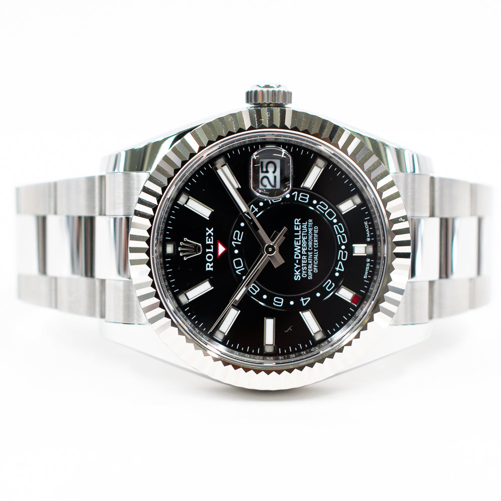 Sky-Dweller Steel and White Gold 336934