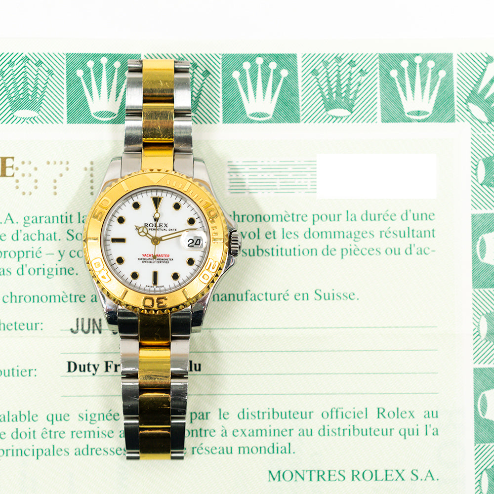 Yacht-Master 35mm Steel and Yellow Gold 168623