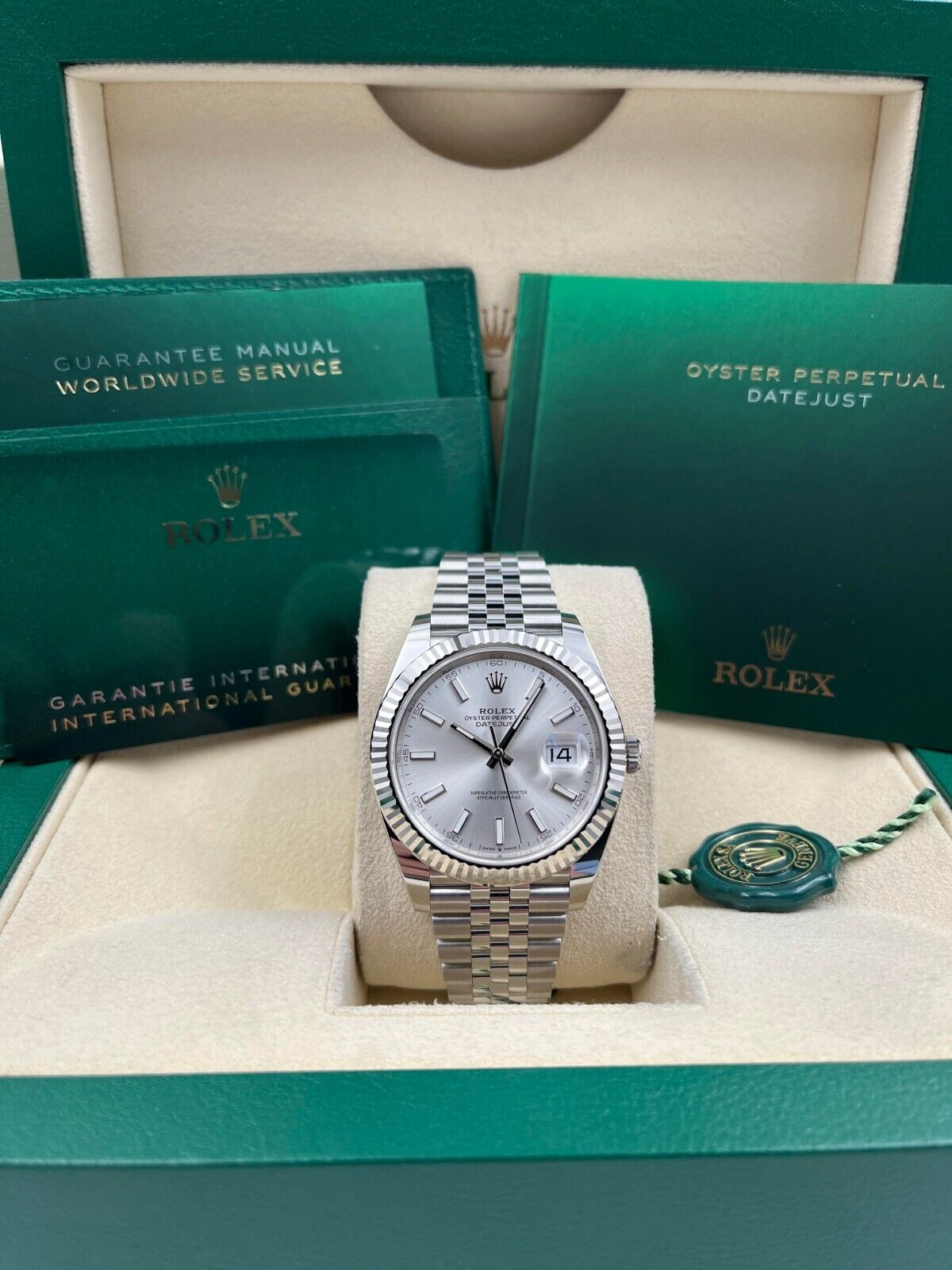 Rolex Datejust 126334 Silver Dial Stainless Steel – Golden Anvil