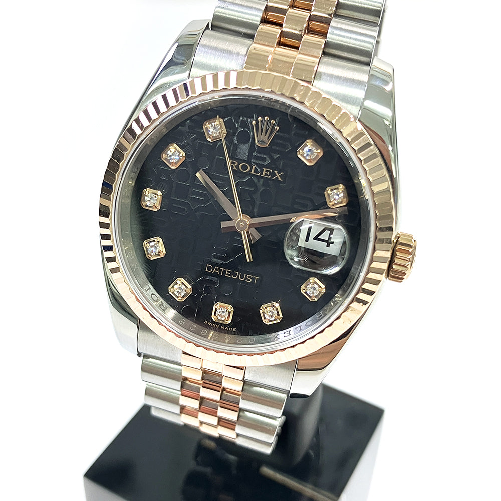 Datejust 36mm Steel and Rose Gold 116231