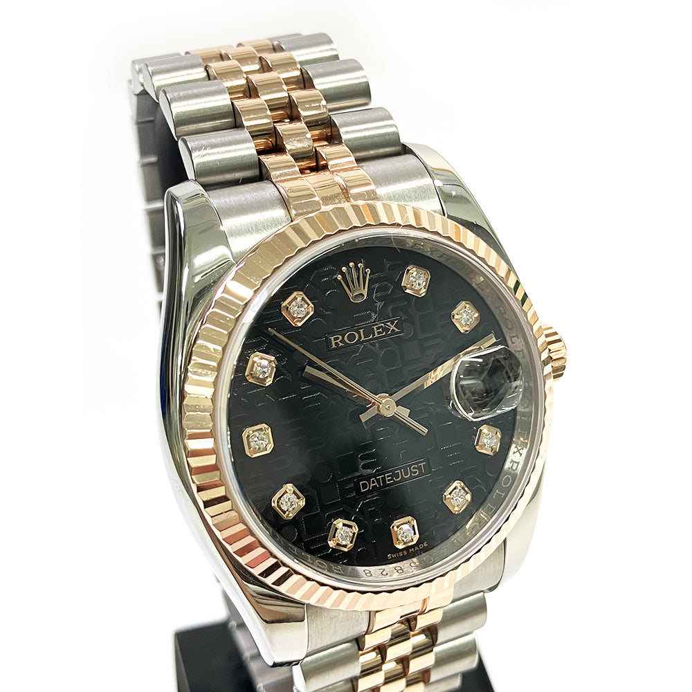 Datejust 36mm Steel and Rose Gold 116231