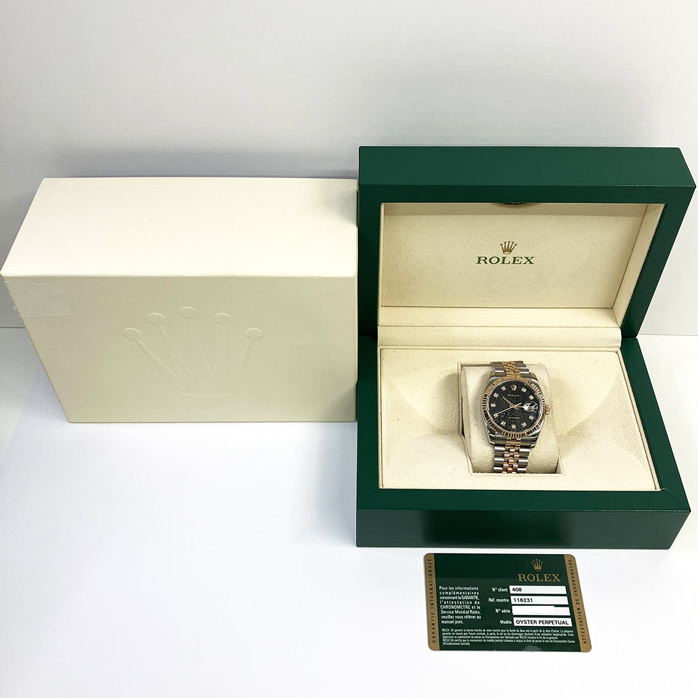 Datejust 36mm Steel and Rose Gold 116231