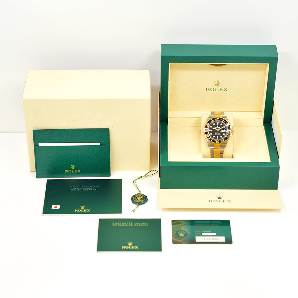 Sea-Dweller 43mm 50th Anniversary - Steel and Yellow Gold 126603