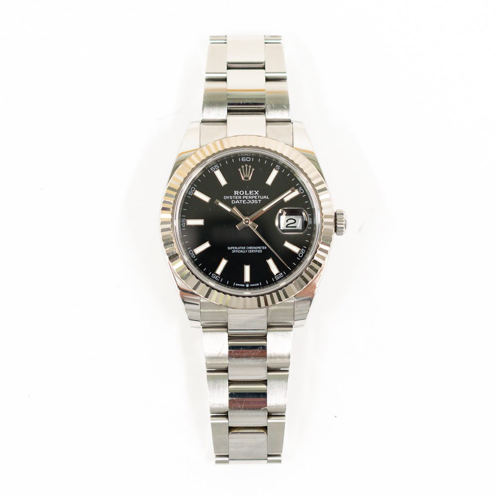 Datejust 41mm Steel and White Gold 126334