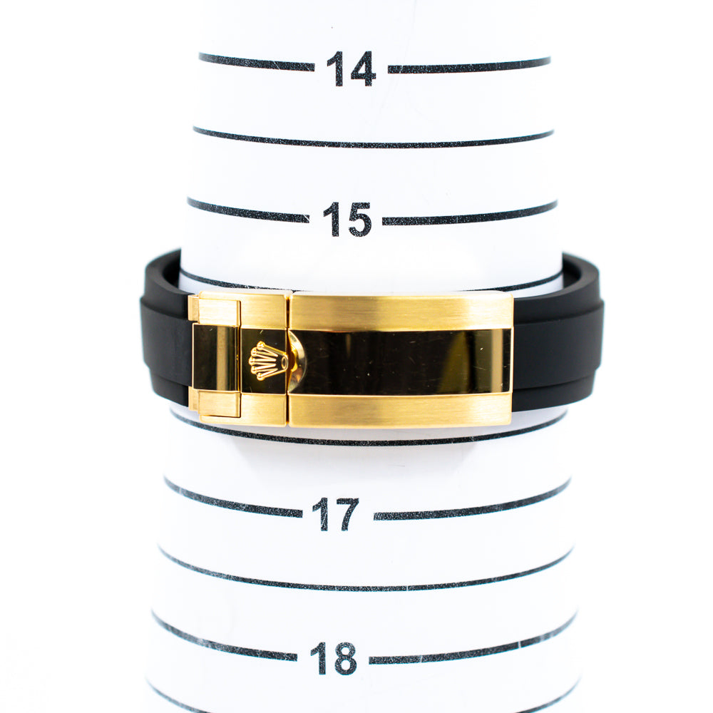 Daytona Yellow Gold with Rubber Strap 126518LN