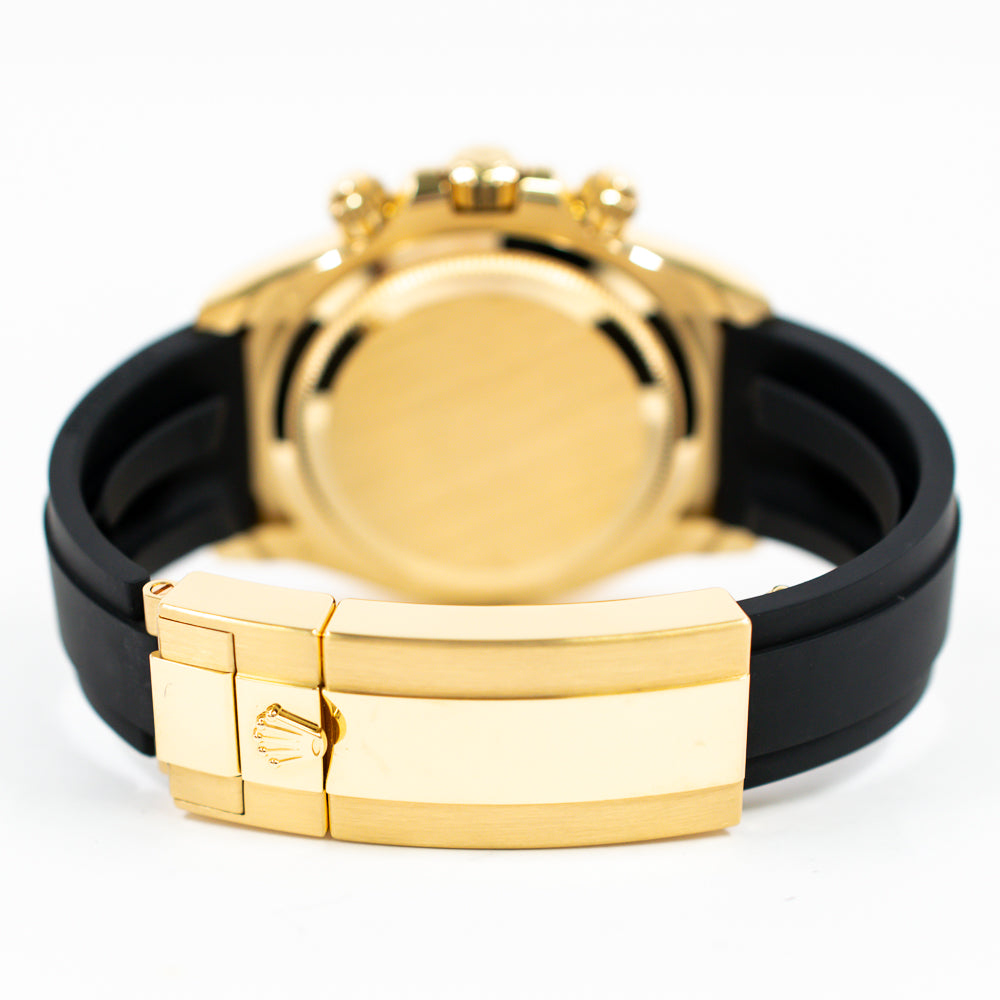 Daytona Yellow Gold with Rubber Strap 126518LN