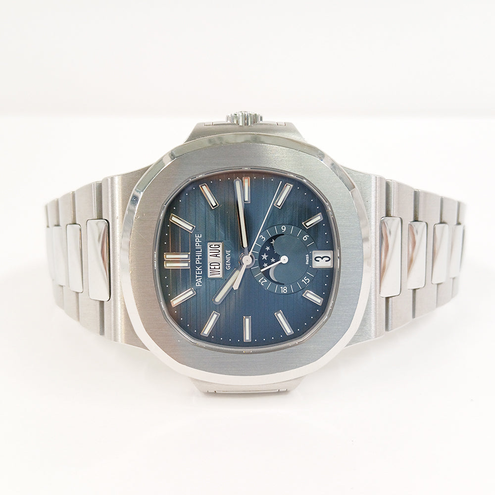 Nautilus Annual Calendar Moon Phase 40.5mm Stainless Steel  5726/1A-014