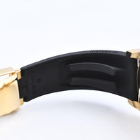 Daytona Yellow Gold On Strap 116518LN