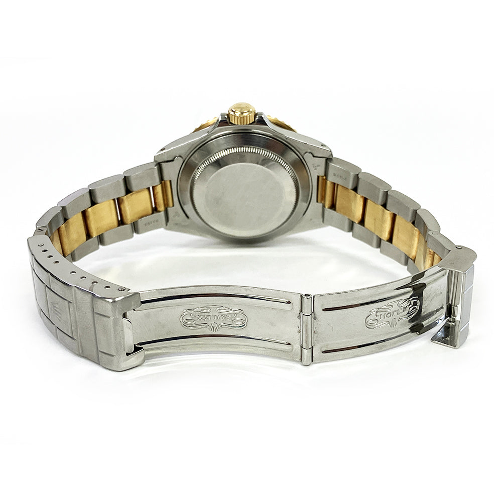 Submariner Date 40mm Blue Bezel "Serti Dial" Steel and Yellow Gold 16613SG