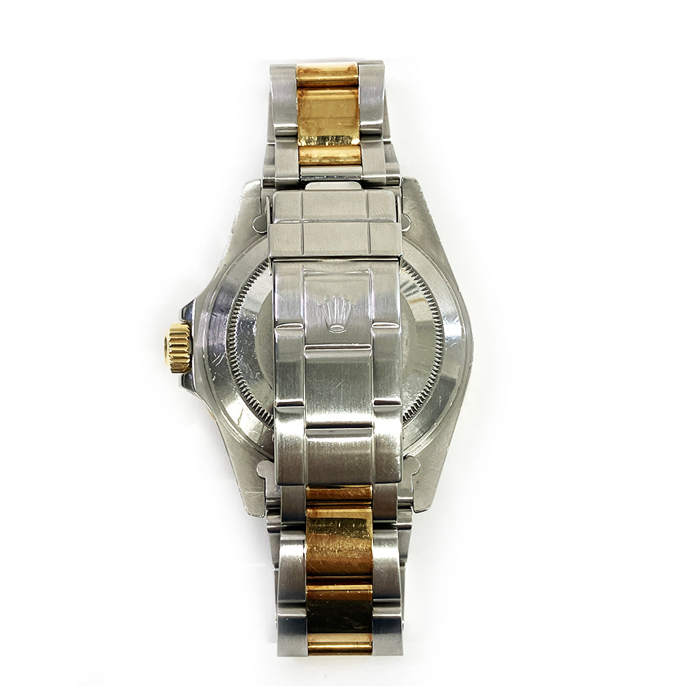 Submariner Date 40mm Blue Bezel "Serti Dial" Steel and Yellow Gold 16613SG