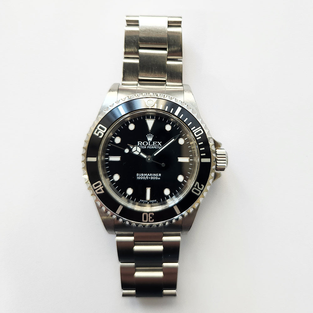 Submariner No Date 40mm Aluminium Bezel Stainless Steel 14060M