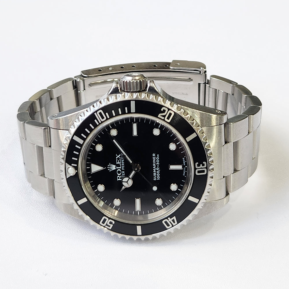 Submariner No Date 40mm Aluminium Bezel Stainless Steel 14060M