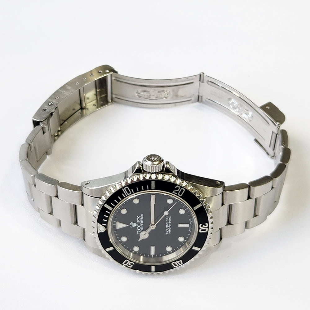 Submariner No Date 40mm Aluminium Bezel Stainless Steel 14060M