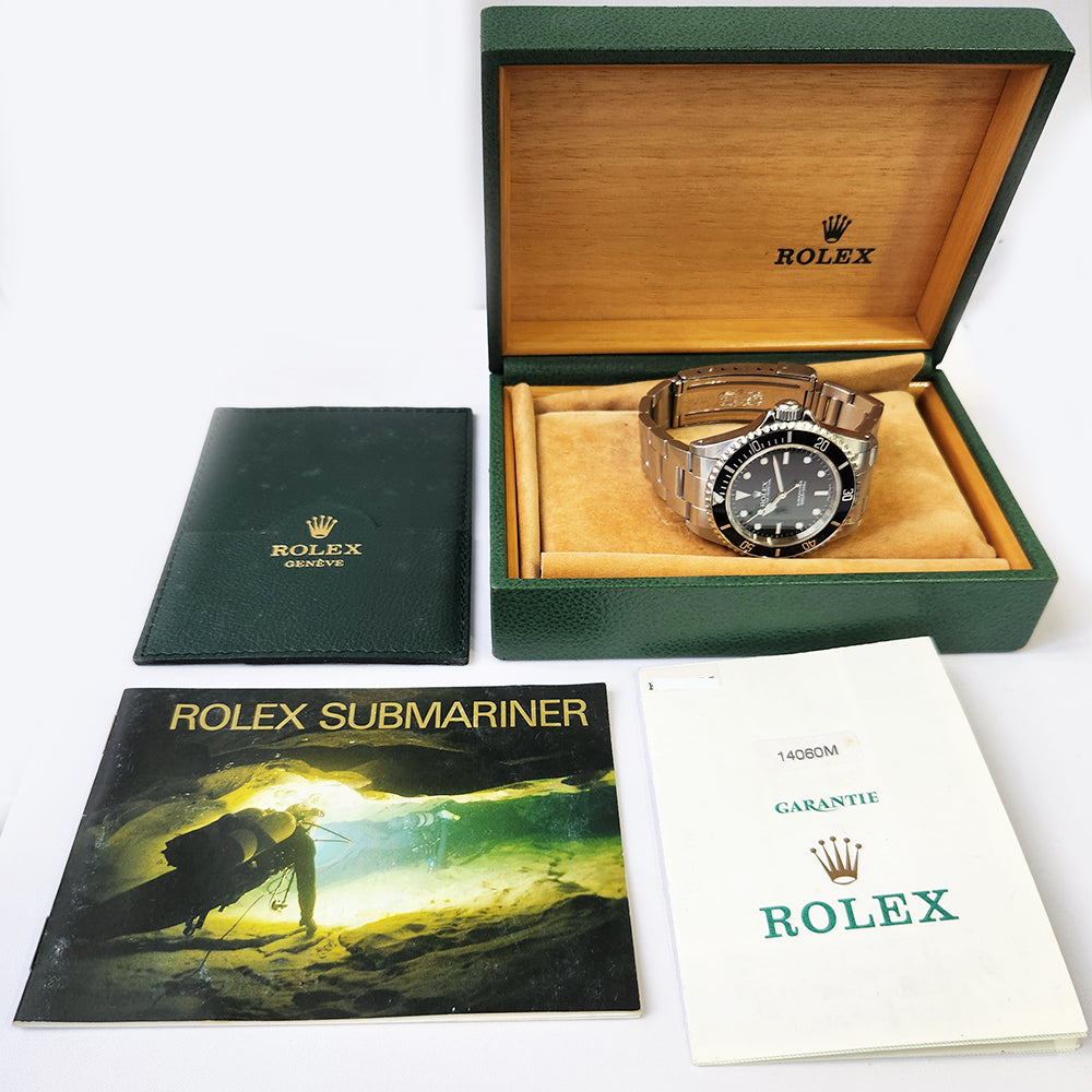 Submariner No Date 40mm Aluminium Bezel Stainless Steel 14060M