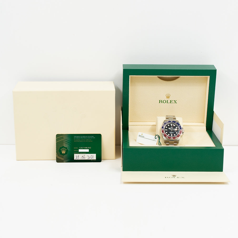 GMT-Master II "Pepsi" Steel 126710BLRO