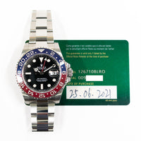 GMT-Master II "Pepsi" Steel 126710BLRO
