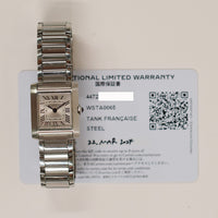 Tank Française Small Steel Quartz - 25.7mm x 21.2mm  WSTA0065