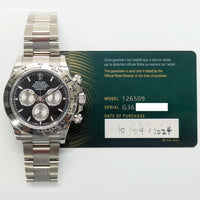 Daytona White Gold 126509